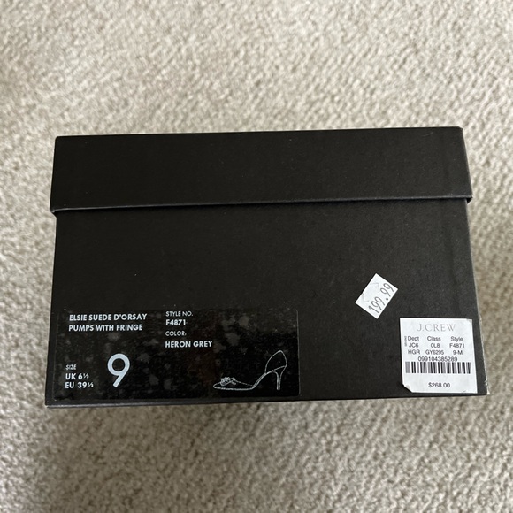 J Crew Elsie Suede D’Orsay suede pump, size 9 - Picture 2 of 4